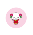 ローズパピィ（個別スタンプ：7）