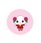 ローズパピィ（個別スタンプ：8）