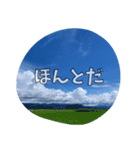 青空写真のはげましスタンプ（個別スタンプ：19）