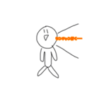 適当な顔のスタンプ、、、、、（個別スタンプ：2）