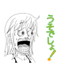 ONE PIECE ビックリスタンプ（個別スタンプ：3）