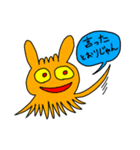 原色うさクラゲ2（個別スタンプ：8）