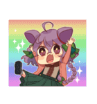 がんばるぞ！新人ねずみみちゃん（個別スタンプ：22）