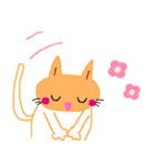 毎日の笑顔の猫（個別スタンプ：7）