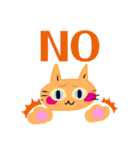 毎日の笑顔の猫（個別スタンプ：10）