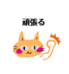 毎日の笑顔の猫（個別スタンプ：11）
