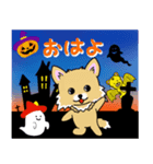 チワワちゃんのハロウィン（個別スタンプ：7）