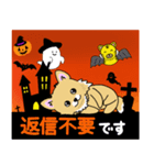 チワワちゃんのハロウィン（個別スタンプ：36）