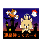 チワワちゃんのハロウィン（個別スタンプ：37）