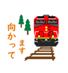 外国風の鉄道イラストで日英トーク（個別スタンプ：8）