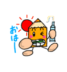 可愛い色えんぴつくん（個別スタンプ：18）