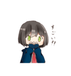 制服パーカー女子2（個別スタンプ：8）