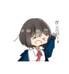 制服パーカー女子2（個別スタンプ：13）