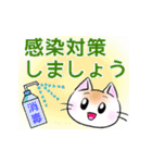 ていねいな子ネコの優しい思いやり言葉（個別スタンプ：5）