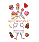 お洒落女子友：グリーティングカード（個別スタンプ：27）
