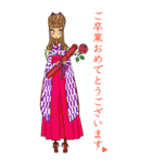 お洒落女子友：グリーティングカード（個別スタンプ：29）