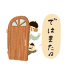 【敬語】トコトコちゃんとネコのサンポ（個別スタンプ：37）