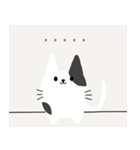 かべねこ（個別スタンプ：5）