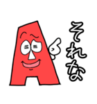 関西弁のAぇくん(赤)（個別スタンプ：22）