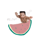 かいりくん(animal＆fruits)（個別スタンプ：1）