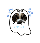 ぶさかわスカイ君(ハロウィン)（個別スタンプ：3）
