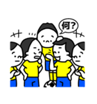 【サッカー少年】イエローユニ（個別スタンプ：29）