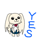子犬の女の子 パピ（個別スタンプ：3）