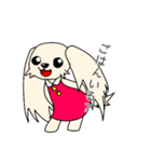子犬の女の子 パピ（個別スタンプ：5）