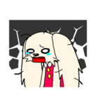 子犬の女の子 パピ（個別スタンプ：14）