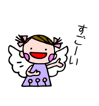 気持ちいっぱい天使屋ハッピーちゃん（個別スタンプ：27）