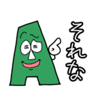 関西弁のAぇくん(緑)（個別スタンプ：22）