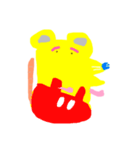 きいろいねずみ（個別スタンプ：7）