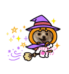 LUNA＆SEAちゃん mixdog『ハロウィン～』（個別スタンプ：3）