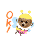 LUNA＆SEAちゃん mixdog『ハロウィン～』（個別スタンプ：5）