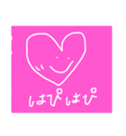 こころはーとちゃん（個別スタンプ：3）
