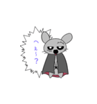 癖が強いうさぎさんスタンプ（個別スタンプ：8）