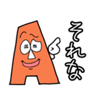 関西弁のAぇくん(橙)（個別スタンプ：22）