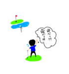 どっかの愉快な人たち（個別スタンプ：3）