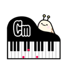 なめくじのピアノコード表〜CとD（個別スタンプ：2）