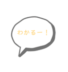シンプルテキスト+（個別スタンプ：5）