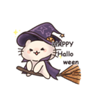ハロウィン子猫（個別スタンプ：1）