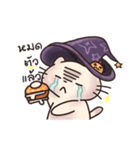 ハロウィン子猫（個別スタンプ：17）