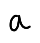 平仮名カタカナローマ字①（個別スタンプ：4）