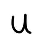 平仮名カタカナローマ字①（個別スタンプ：12）