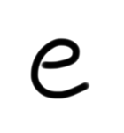 平仮名カタカナローマ字①（個別スタンプ：16）