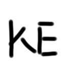 平仮名カタカナローマ字①（個別スタンプ：35）