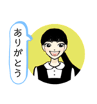 The  女子（個別スタンプ：5）