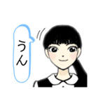 The  女子（個別スタンプ：14）