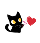 インクねこ(Love)（個別スタンプ：2）