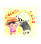 ONE PIECE ✖️闘病中のさきちゃんstamp（個別スタンプ：8）